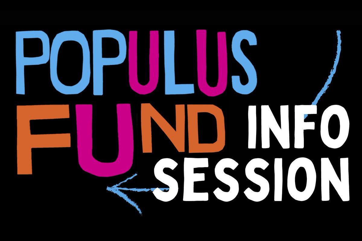 Attention visual artists interested in applying for #PopulusFund $10,000 project grants this spring . . . on Saturday, March 5 we will have a virtual Populus Fund info session (1–2PM). Follow the link to register for this Q+A with Union staff over Zoom &gt;&gt; bit.ly/3K9MC6K