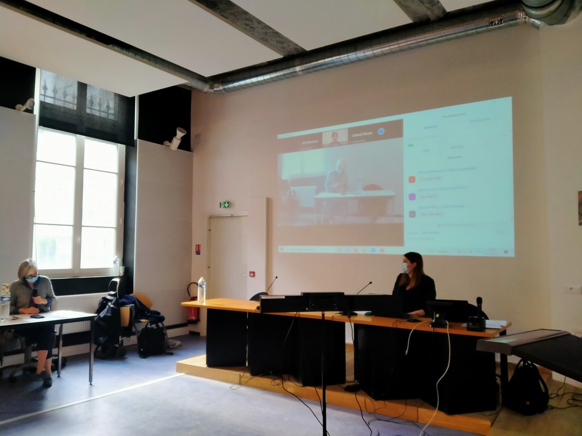 ClaraKalograki1's tweet photo. Le colloque @Princesses2022 reprend cet après midi @ElodieConti https://t.co/c4E1UacITf