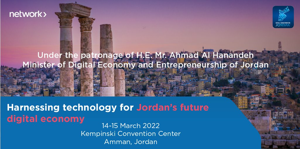 networkonsocial's tweet photo. We are pleased to announce that Network will be participating as an Exclusive Strategic Payments Partner at the 2nd edition of Digital Transformation Jordan on 14 and 15 March 2022. To register, click here: https://t.co/a5xEKewToC
#DigitalTransformationJordan #theGMgroup https://t.co/Ger13wECDN