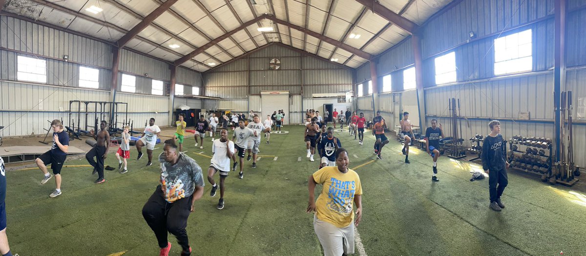 50 athletes in junior boys off-season! For a 1A school that is a statement!!