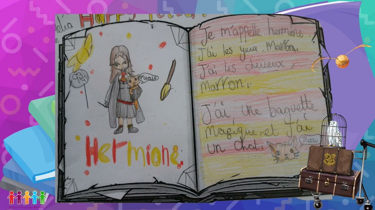 network_primary's tweet photo. 🎉🌟CELEBRATION TIME!

PLN schools across the country have been celebrating the World Book Day writing about their favourite books and characters.

#celebrationtime #staroftheweek #languages #schoolMFL #MFL #PLN #funlearning https://t.co/CMFfeULl3G