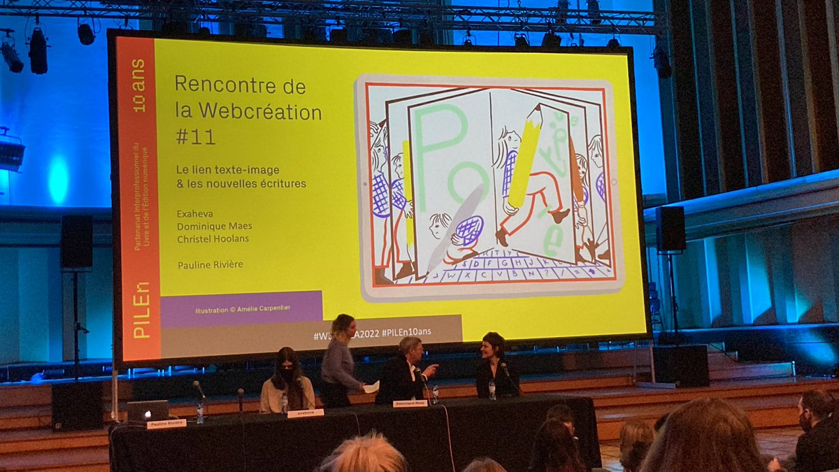 Les Rencontres de la Webcréation ont pour ambition de réunir les professionnels et professionnelles des nouvelles écritures afin de favoriser les échanges de bonnes pratiques, les collaborations et la visibilité des œuvres. 
 #Webcrea2022 #PILEn10ans