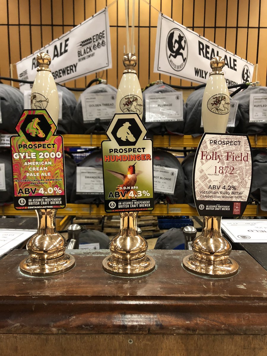 Prospect Brewery (@prospectbrewery) on Twitter photo Are you ready for the 34th <a href="/wiganbeerfest/">Wigan Beer Festival</a> starting today? Come and sample some of our newest beers, and some favourites, this weekend.
#realale #wrhs #wiganbeerfestival #wigancamra #tropicalblonde #follyfield1892 #humdinger #nuttyslack #gyle2000 #gyle2k #prospectbrewery Are you ready for the 34th <a href="/wiganbeerfest/">Wigan Beer Festival</a> starting today? Come and sample some of our newest beers, and some favourites, this weekend.
#realale #wrhs #wiganbeerfestival #wigancamra #tropicalblonde #follyfield1892 #humdinger #nuttyslack #gyle2000 #gyle2k #prospectbrewery
