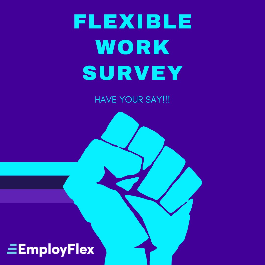 EmployFlex's tweet photo. Have you 1.5 mins to complete a short survey on #flexiblework - we will use the results to raise awareness around the need for authentic flexibility in the workplace. Thank you in advance π
https://t.co/CeAOSB06R8 https://t.co/ElBpfnVZXA