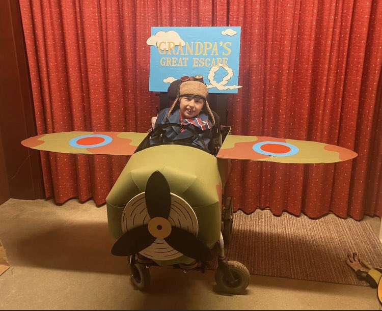 I know people are probably bored of #WorldBookDay  posts but my wife and her friend always make an effort for my youngest son who is in a wheelchair. Fair to say they excelled themselves this year! <a href="/davidwalliams/">David Walliams HQ</a> Grandpa’s Great Escape