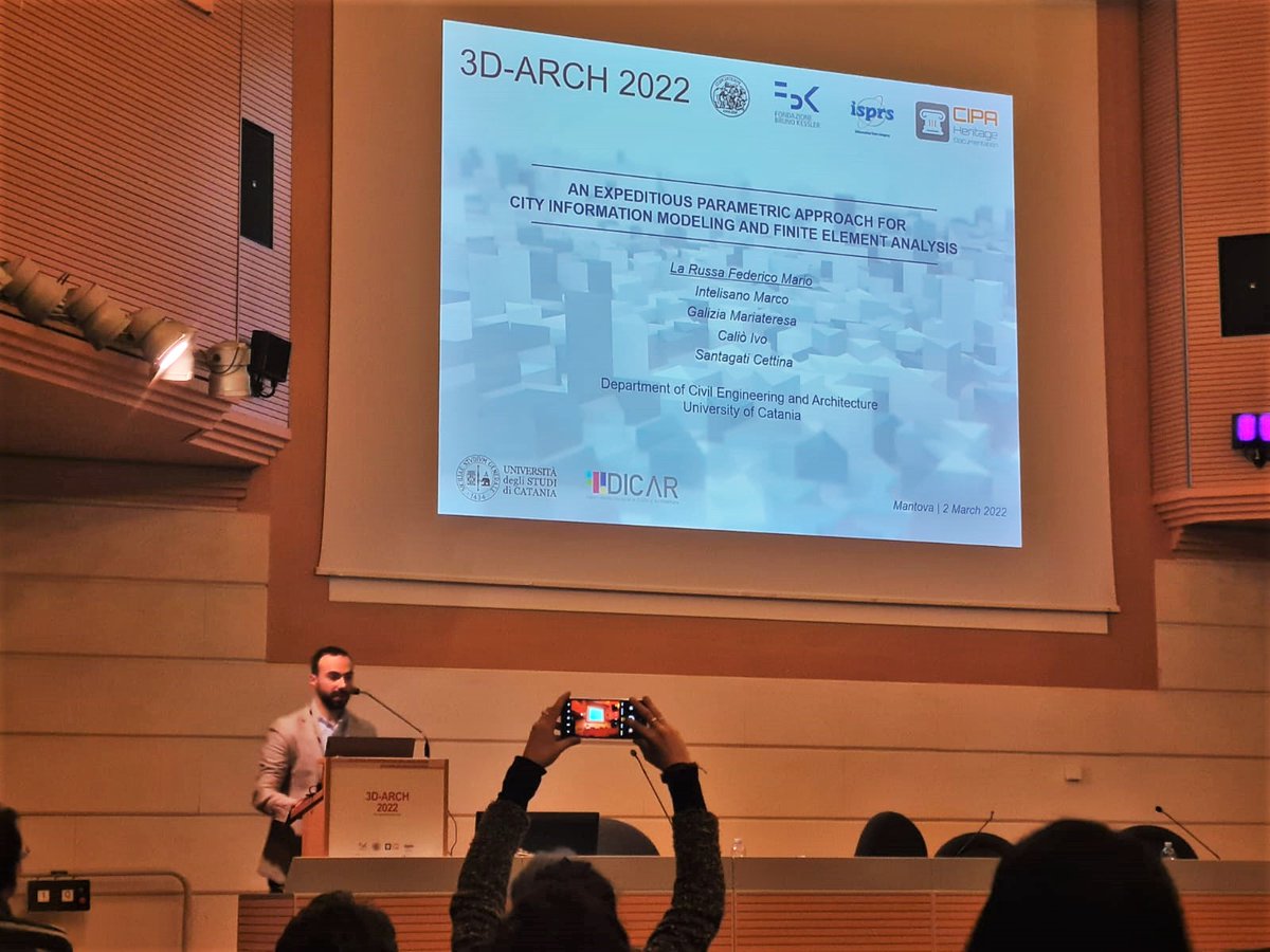 FM_La_Russa's tweet image. Yesterday I had the pleasure to present the paper "An expeditious parametric approach for City Information Modeling and Finite Element Analysis" at the 3DARCH 2022 Conference in Mantova.

Here the full-paper: ow.ly/NnK450I8Yft

#grasshopper #fem #3dcitymodel #urbansurvey