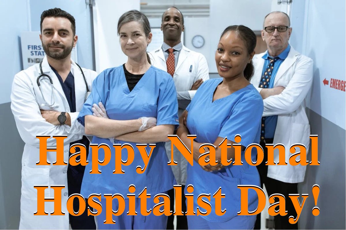 We couldn’t do what we do without the amazing efforts of the hospital staff we work with. #NationalHospitalistDay