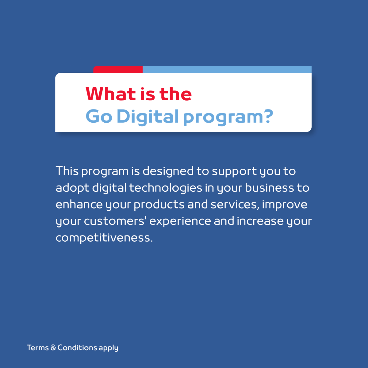 TamkeenBahrain's tweet image. All you need to know about the Go Digital program 
#TamkeenPrograms #TamkeenStrategy #GoDigital #EnterprisePrograms