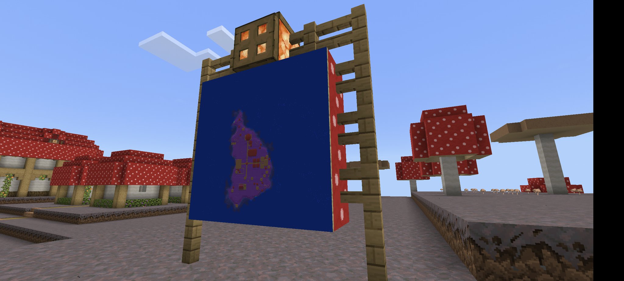 狂猫 ｸﾙﾈｺ マイクラまったり勢 キノコ島地図作りまして 革職人の家x2が建ちました W もう少しで終わる かな W Minecraft マイクラ統合版 キノコ島 T Co Azhev2yxlz Twitter