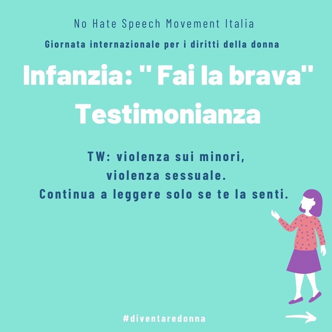 #GiornataInternazionaleDeiDirittiDellaDonna Quest’anno lanciamo una campagna di 6 giorni sull’idea del #DiventareDonna. Partiamo dall’#infanzia, periodo di infinite possibilità ma anche di traumi e violenze per le bambine. Seguici sui profili Facebook e Instagram 💜📲#8marzo