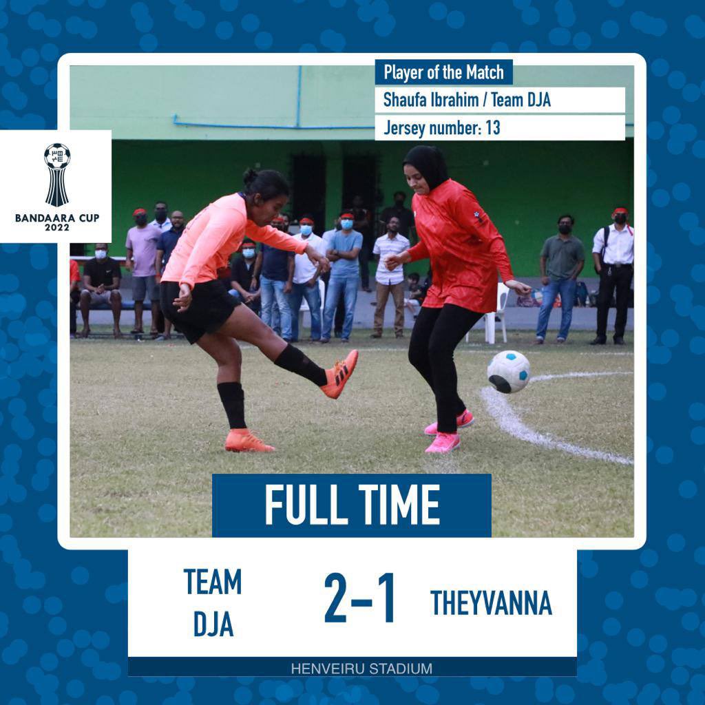 Fulltime score Team DJA v. Theyvanna #bandaaracup2022