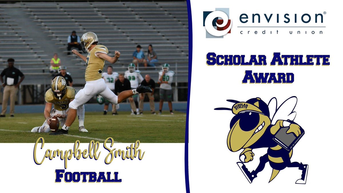 tcchsyjfootball's tweet photo. Congratulations to Campbell Smith for earning the Envision Credit Union Scholar Athlete award for our football team. Thanks for your hard work on and off the field!
#theJacketWay #smartJackets #envisioncreditunion https://t.co/XI2uxETIzJ