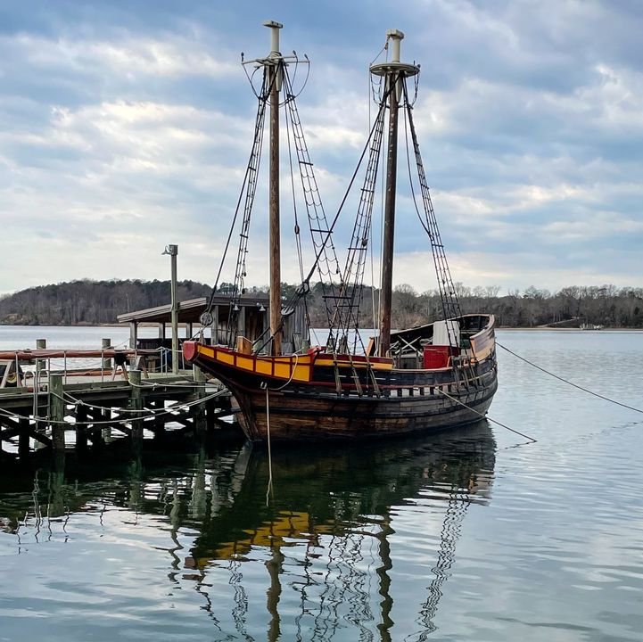 #MarylandDove is back! 
Each winter it's hauled out of the water and taken to a dry dock for routine maintenance We are always happy to see the return of 'Maryland Dove' - it's like seeing flowers begin to bloom. You know spring is coming. 

hsmcdigshistory.org