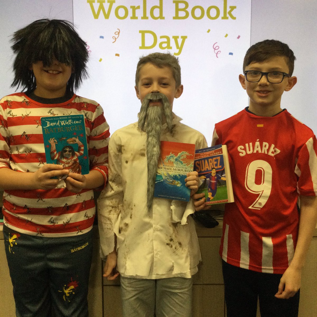 HBJSCH63's tweet photo. 6C celebrating World Book Day. #HBJS6C #HBJSEnglish #HBJSWorldBookDay #HBJSReading https://t.co/xqe1eEqTL1