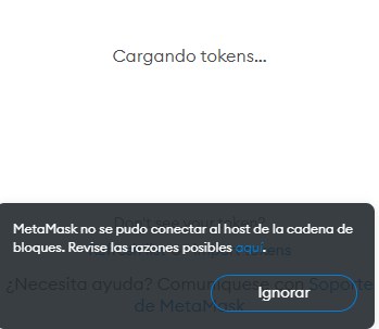 EzioRed's tweet photo. Confirmado personalmente: Metamask ha bloqueado operaciones en Ethereum a los usuarios en Venezuela🚫🇻🇪

Al momento de buscar ingresar en la wallet en la red Ethereum, la billetera expresa que "no se pudo conectar al host de la cadena de bloques". https://t.co/qf0qGyMAfd