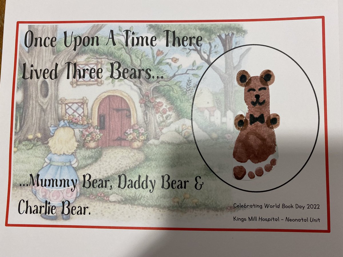 The finished product! 🧸🐻
#WorldBookDay #EMNODNworldbookday