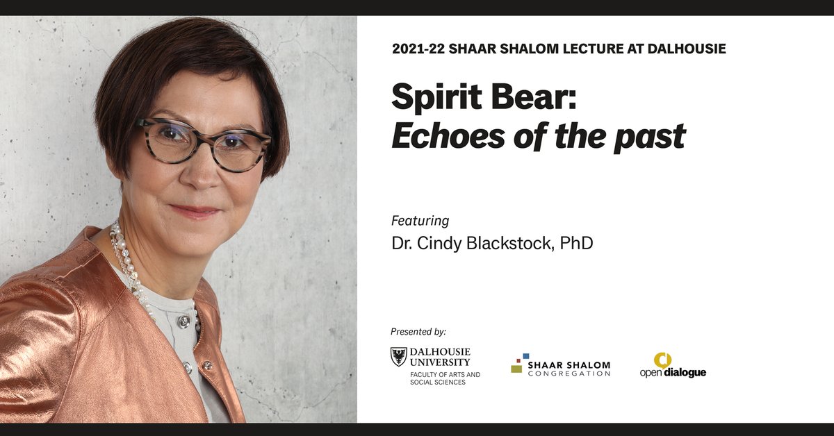 Indigenous children are worth fighting for. Tonight <a href="/cblackst/">Cindy Blackstock</a> will deliver the 2021-22 Shaar Shalom Lecture here at #DalhousieU. Register to attend in person or virtually here:  bit.ly/3IxQJcN