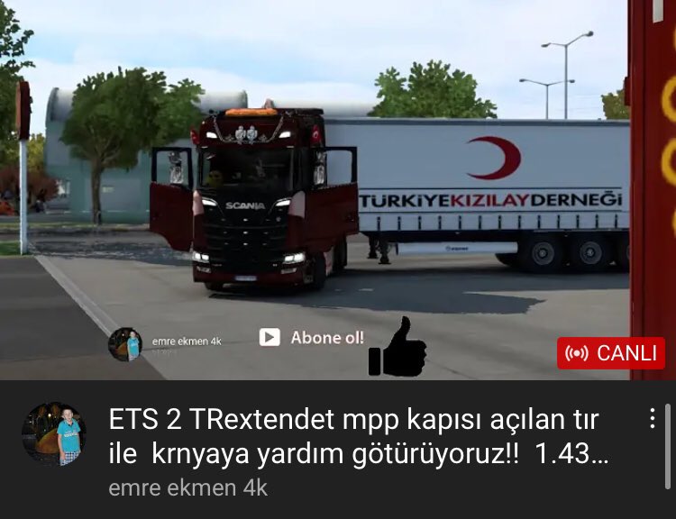 youtu.be/NqLm31bmL2s

Kapısı açılabilen tır ile ukranyaya yardım için yola çıkıyoruz  sizide aramızda görmek isteriz buyrun gelin #ets2