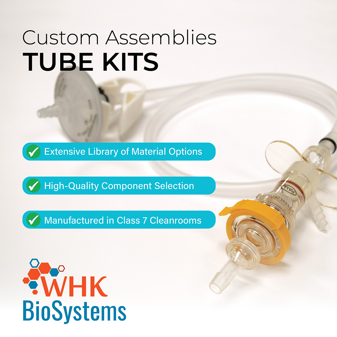 WHKBioSystems's tweet image. Unique processes call for custom tube kits! ➰ All assembled in a Class 7 Cleanroom environment. Find out more: bit.ly/3iVlded
#tubekits #ISO13485 #singleusesolutions  #class7cleanroom #cleanroommanufacturing #biopharmaceuticals #FDAregistered #biotechnology