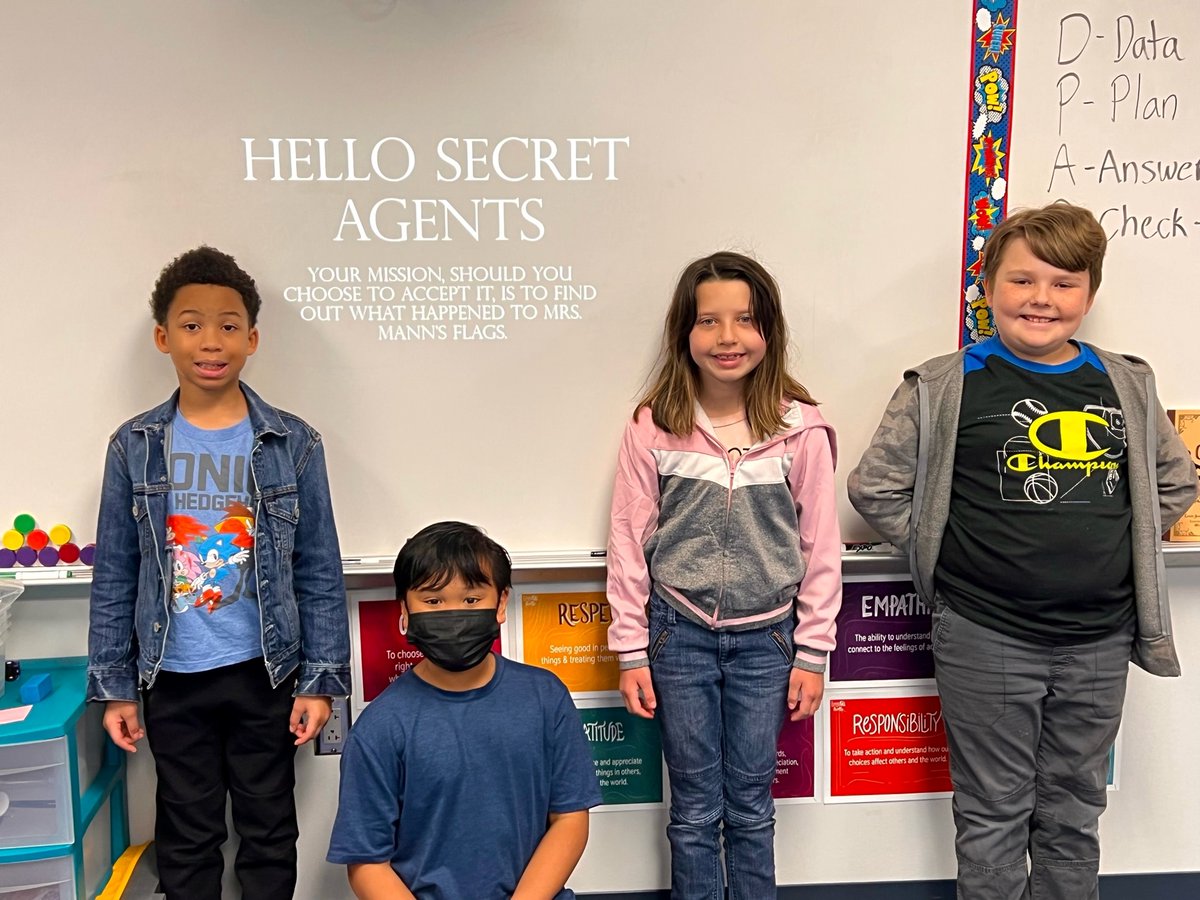 PearlandISD's tweet image. Silvercrest third grade secret agents went on a multiplication mission to solve a mystery. They applied their knowledge of multiplication as repeated addition, strip diagrams, and word problems to solve mathematical puzzles. #WeAreKnowledgeable #WeArePearlandISD