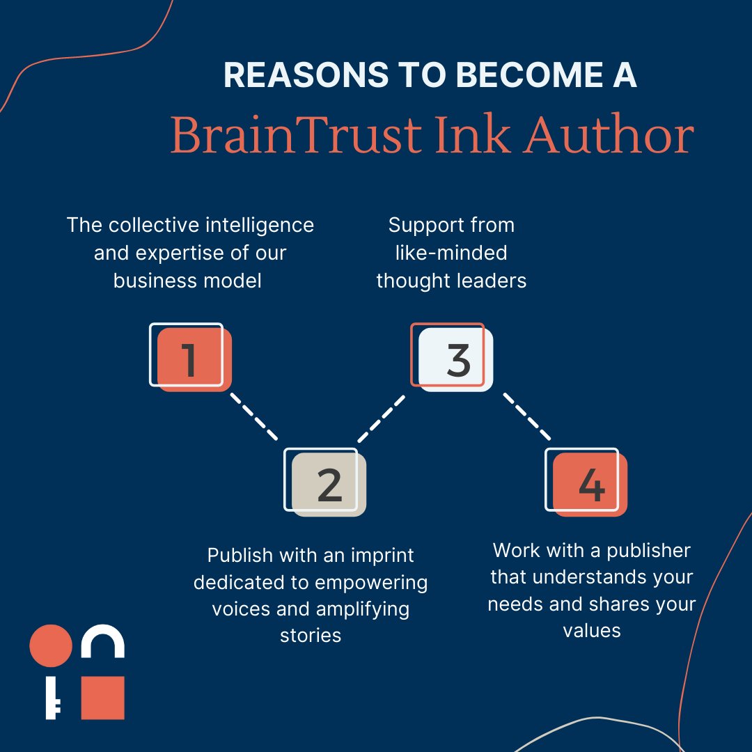 Do something life-changing! We seek out leaders with strong voices and a powerful story. In just 5 days one of our very own, Jenna Banks, is releasing her first book as a BrainTrust Ink Author! 

Contact us and learn how you can accomplish your goals too: ourbraintrust.org/contact-us/