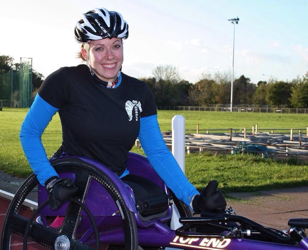 Its #TBT and today we celebrate the #Paralympics with the fantastic .@HCDream2012 in our of our .@BTCAngels tee shirts!