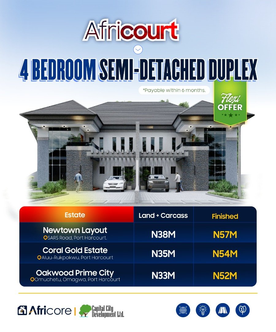 Djerrey1's tweet photo. *BE LIKE DEJI!*

He wanted space for him and his daughter to have the best of memories, especially since he's a stay at home Dad. So he went for our 4 Bedroom Semi-Detached Duplex that is a perfect description of a family space and more.

#Africore #Africourt #CapitalCityEstates https://t.co/mIjZ9JwJs0