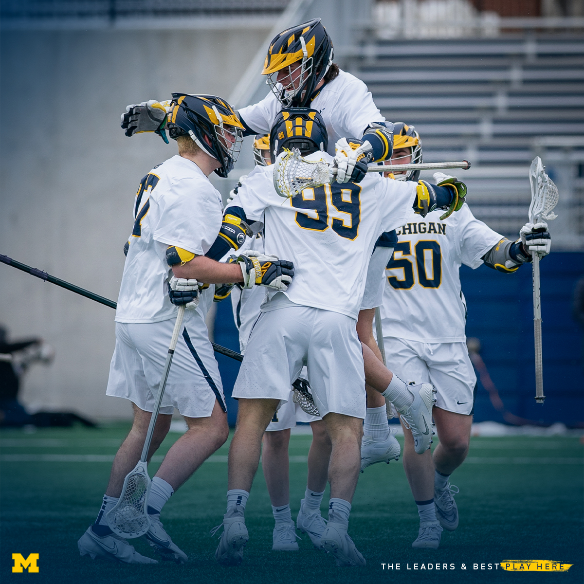 UMichAthletics's tweet photo. Full list of NCAA Division I schools where both the men's and women's lacrosse teams are 6-0:

Michigan. https://t.co/WOxZTyvbdS