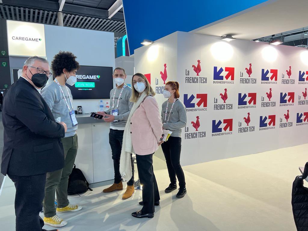 Karinedussert's tweet photo. Very inspiring tour today at @MWC22 with international #startup presented by @BusinessFrance, @frenchtech #IsraelExportInstitute and @CanadaMWC delegations
#OpenInnovation #4YFN https://t.co/Y379tM696j