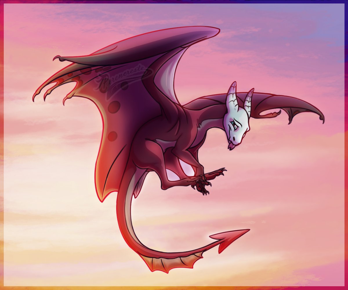 Also happy with how colorful this piece turned out #dragon #dragonart #fant...