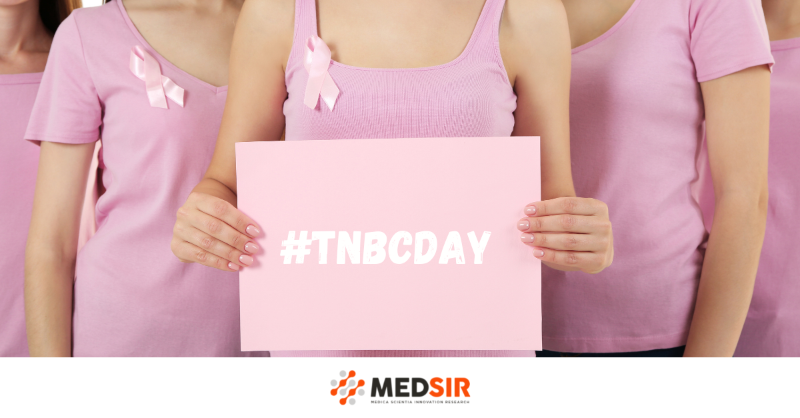 wearemedsir's tweet photo. Today is #TNBCDay, a day dedicated to raising awareness and funds for #TNBC. At MEDSIR we're dedicated to finding a treatment for these patients & have several clinical trials for TNBC. Head to our website to learn more about our #Atractib #Barbican & #Pathfinder trials!