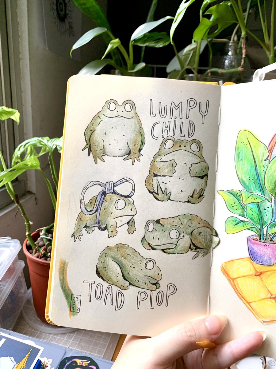 coffeescribble_'s tweet photo. lumpy children 🐸 https://t.co/pMzbvuEeVl
