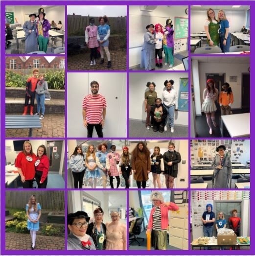 Health_Futures's tweet photo. Here are some photos of our fabulous costumes for World Book Day 2022!

Can you see what books they are from?

#worldbookday2022 #books #lovetoread https://t.co/iH4yLTKby2