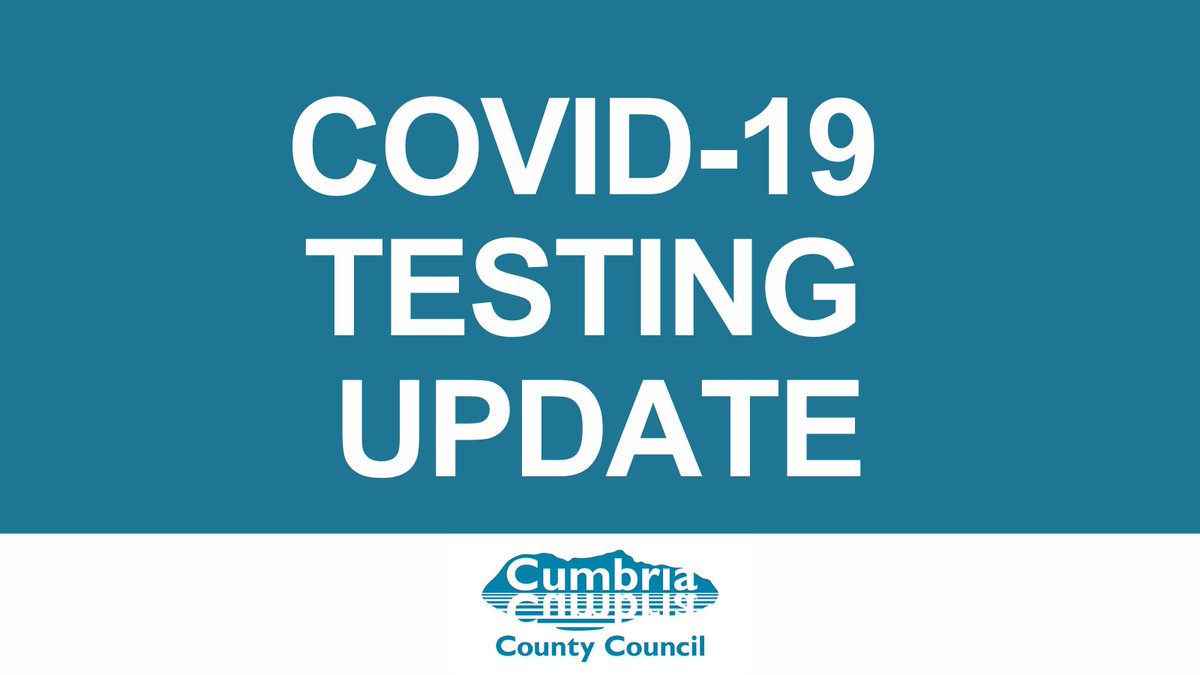 CumbriaCC's tweet photo. In line with central government policy, all free symptomatic and asymptomatic testing sites for COVID-19 will close in Cumbria by Thursday 31 March.

Everyone will still be able to access free testing until 31 March - including online orders. 

More info: https://t.co/vanQOyRrzq https://t.co/RtO9gWUkRb