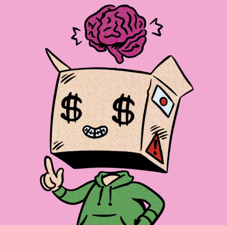 XvXPollo's tweet photo. @MetaMogulsNFT 

Moon up 🧠📦 #MataMoguls #NFT https://t.co/oW6jD78bSB
