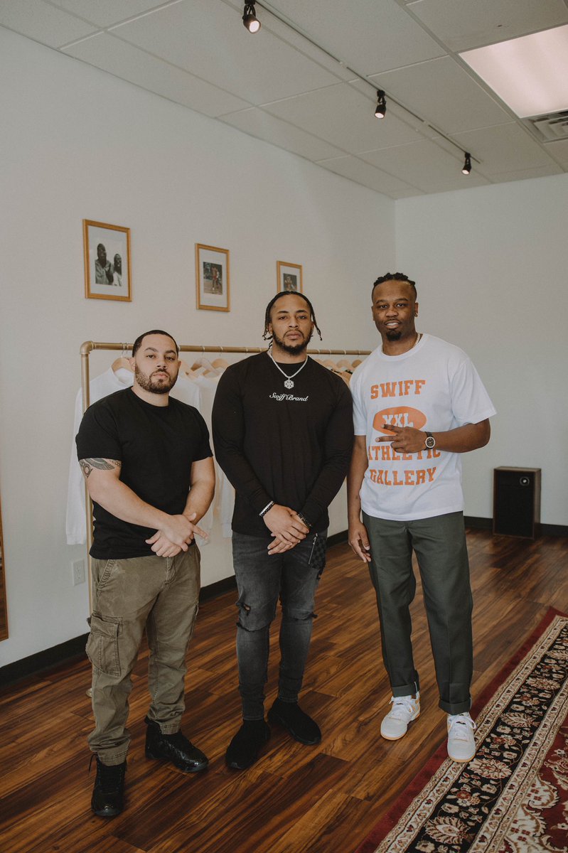 swiffbrand_'s tweet photo. This past Saturday we had the pleasure of opening our doors to 736 Harden St. in 5 points our first brick &amp; mortar store. Thank you for all the support. Come by the store to grab a piece, coffee and just to say what’s up. Thank you! ❤️ https://t.co/ru2yRAcrkO