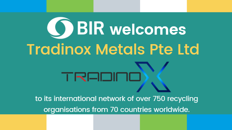 BIRworld's tweet photo. 🌏 TRADINOX METALS PTE LTD is now listed in the online #BIR #Membership #Directory, a powerful #networkingtool of #commercialcompanies worldwide!👉https://t.co/Q7q4OfdaOm
🔗 https://t.co/xVipGWdT4d
📍 Not a BIR Member yet? Join #BIRWorld today!
👉 https://t.co/5juldREd3m https://t.co/A1Psc6GNGS
