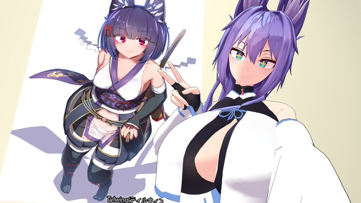 描かせてもらったイラストがワールドに貼ってあってうれしかったですの記念写真!🙏🦊 