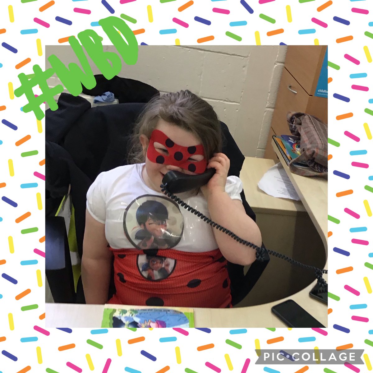 Sarah Dunn (@mrsd1704) on Twitter photo Out and about on a #WorldBookDay hunt and I discover that someone has taken over my desk! I wonder who she might be on the phone to... <a href="/Layton_Y3/">Layton year 3</a> <a href="/lucyevans84/">Lucy Evans</a> <a href="/MrsHSPaul/">Heidi Paul</a> Out and about on a #WorldBookDay hunt and I discover that someone has taken over my desk! I wonder who she might be on the phone to... <a href="/Layton_Y3/">Layton year 3</a> <a href="/lucyevans84/">Lucy Evans</a> <a href="/MrsHSPaul/">Heidi Paul</a>