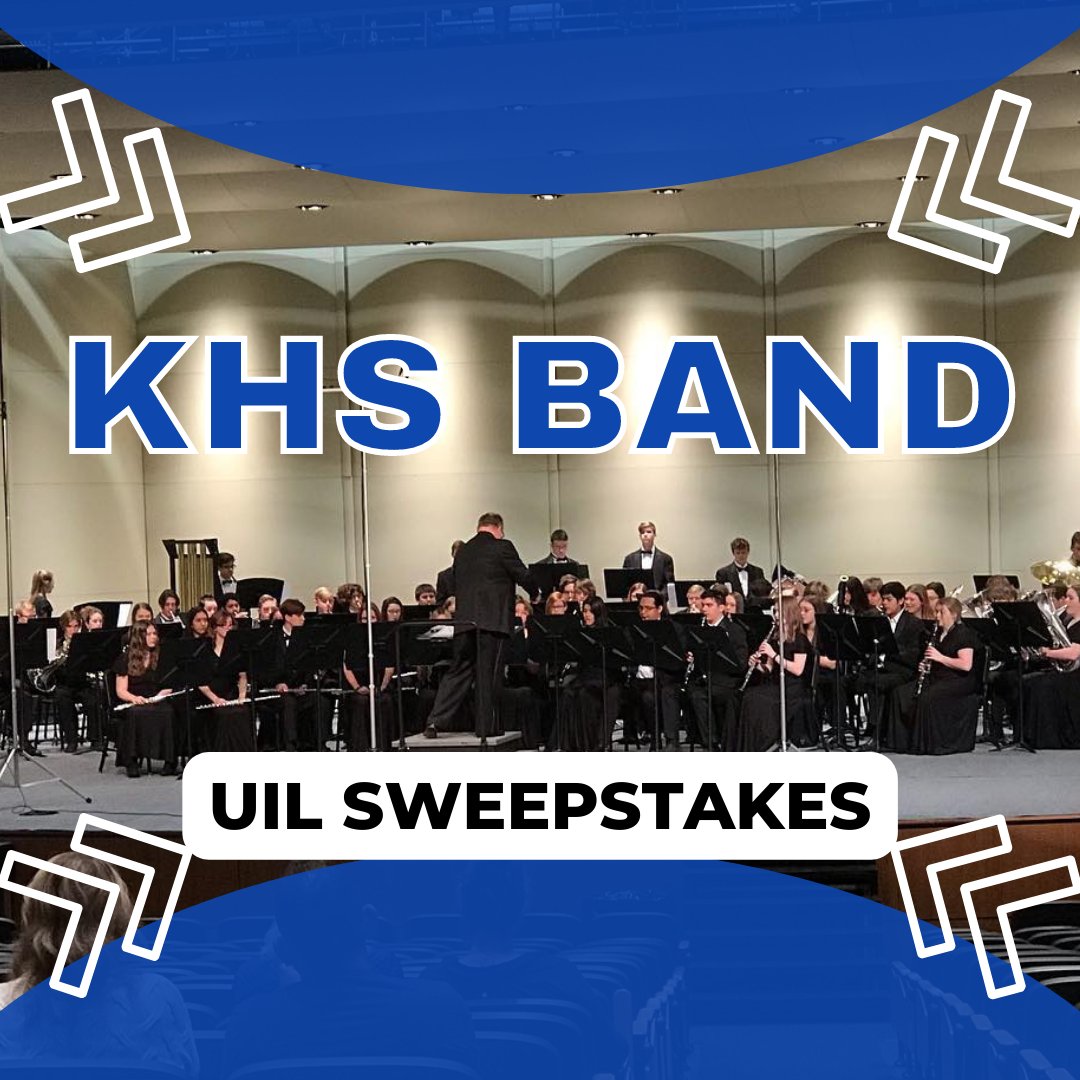 <a href="/therealkrumband/">Krum Band</a> has done it again! 

They earned superior "first division" ratings from all six judges- a UIL Sweepstakes! 

#excellence #krumproud