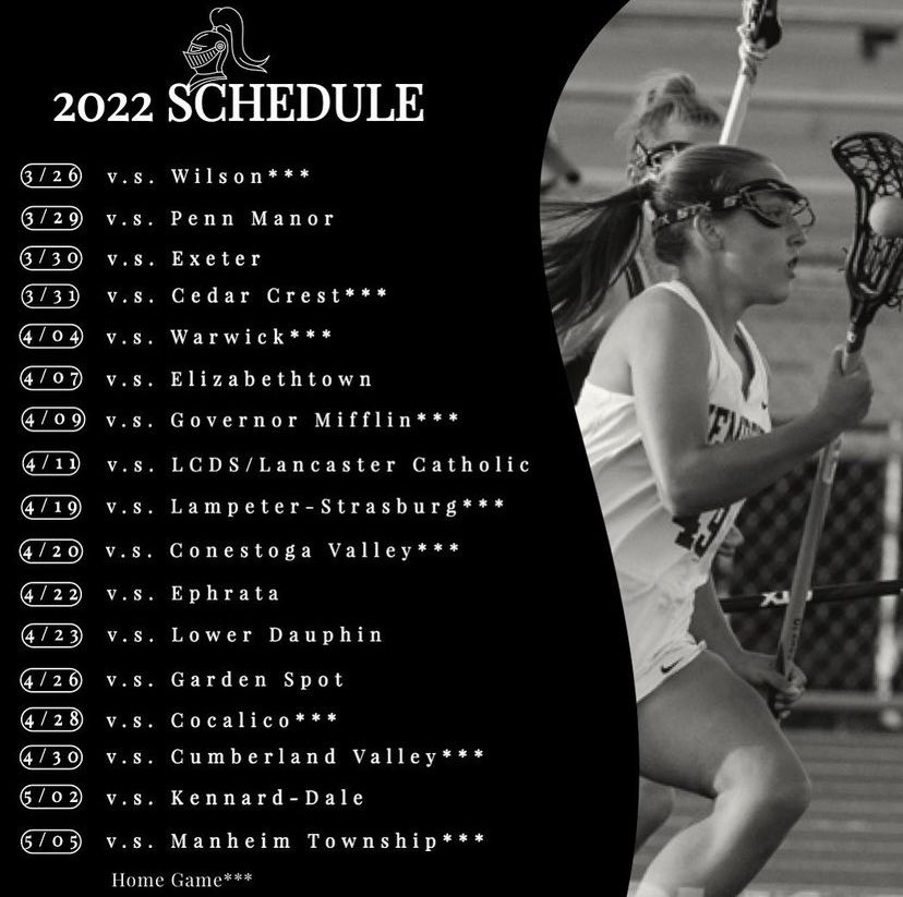 THIS YEARS GIRLS AND BOYS LACROSSE SCHEDULES!! GOOD LUCK TO BOTH TEAMS🏆