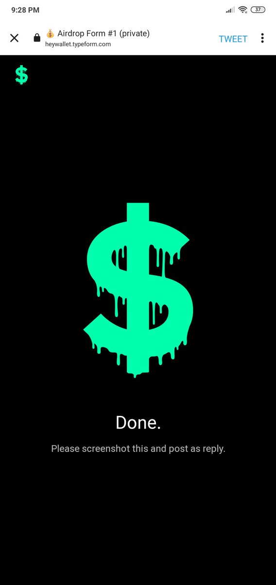 Faisol__'s tweet photo. @hey_wallet Done https://t.co/4hXArG9BmH
