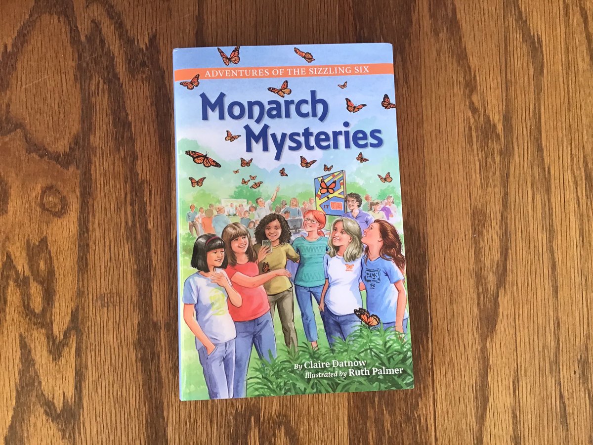 ClaireDatnow's tweet photo. Butterflies are beginning to Journey North! Read about it in MonRch Mysteries. https://t.co/Dm0lqoS8Dq
