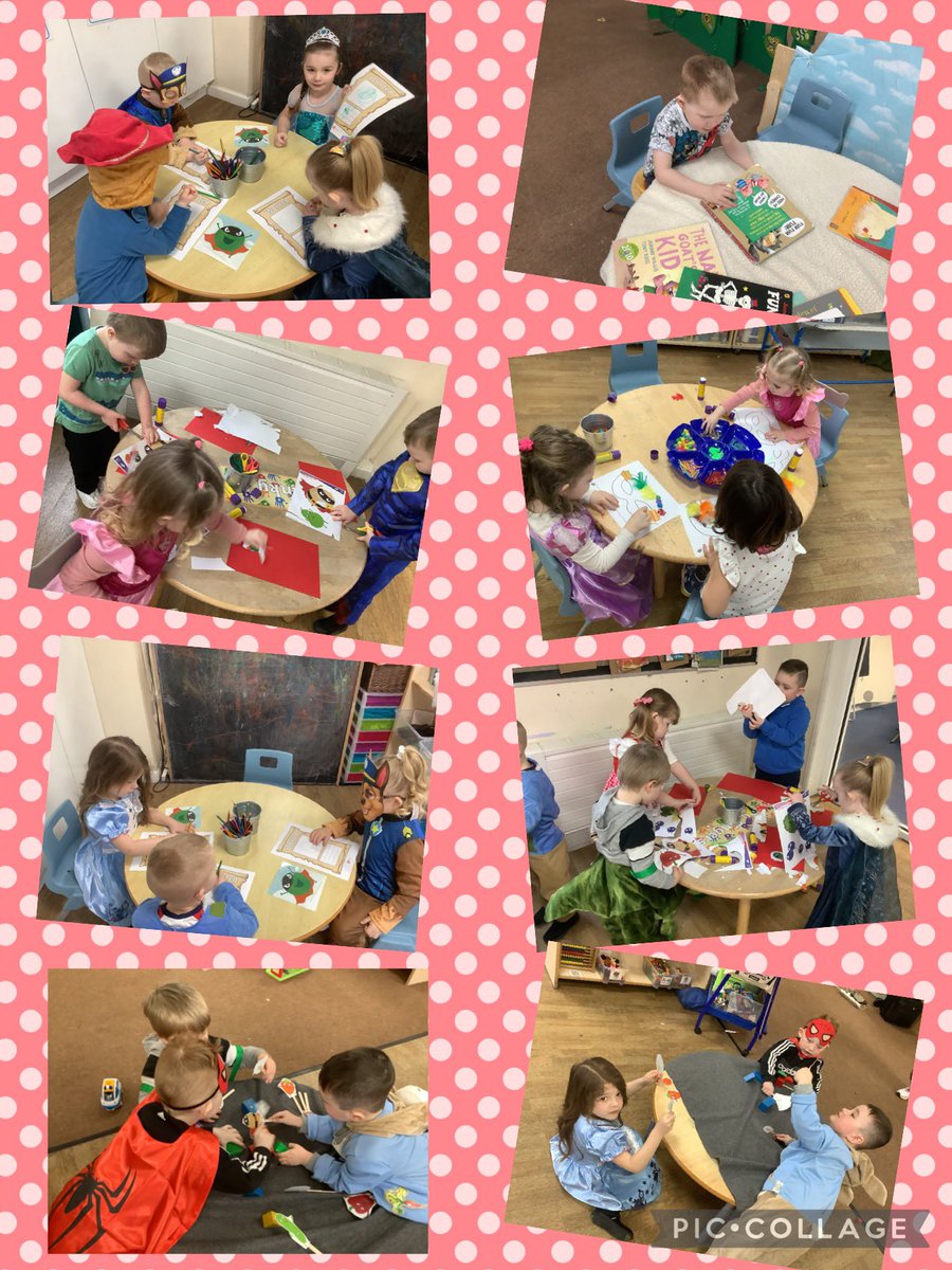 Miss A Grant (@missagrant99) on Twitter photo We had so much fun role playing with the ‘Supertato’ story characters! We used the scissors to cut out the characters from the story! The children loved decorating their own superhero mask! We made a wanted poster for the ‘Evil Pea’!📖 #WorldBookDay <a href="/MrWolfeSMPS/">Michael Wolfe</a> <a href="/SMemorial/">Stephenson Memorial</a> We had so much fun role playing with the ‘Supertato’ story characters! We used the scissors to cut out the characters from the story! The children loved decorating their own superhero mask! We made a wanted poster for the ‘Evil Pea’!📖 #WorldBookDay <a href="/MrWolfeSMPS/">Michael Wolfe</a> <a href="/SMemorial/">Stephenson Memorial</a>