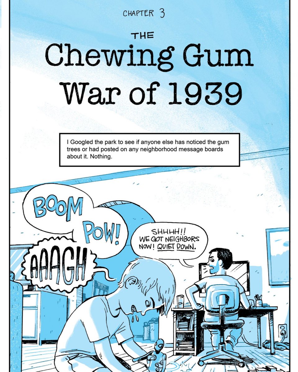 Learn how The Chewing Gum War of 1939 began in new pages of Nicholas Breutzman's Pill Hill on SOLRAD Presents.
<a href="/pill_hill_comic/">Pill Hill Comic</a> 
solrad.co/solrad-present…