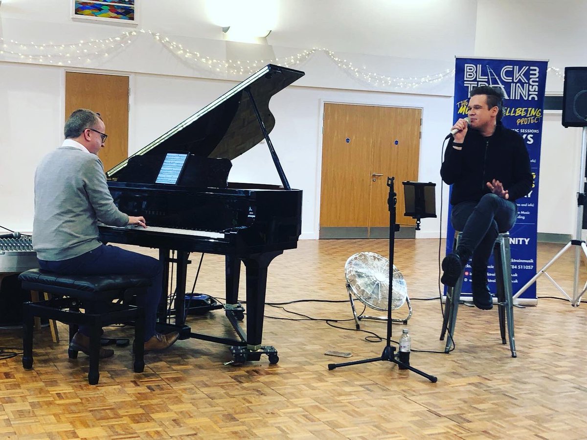 Fantastic afternoon with @blacktrainmusikcic and Tom Barnwell 🎶
