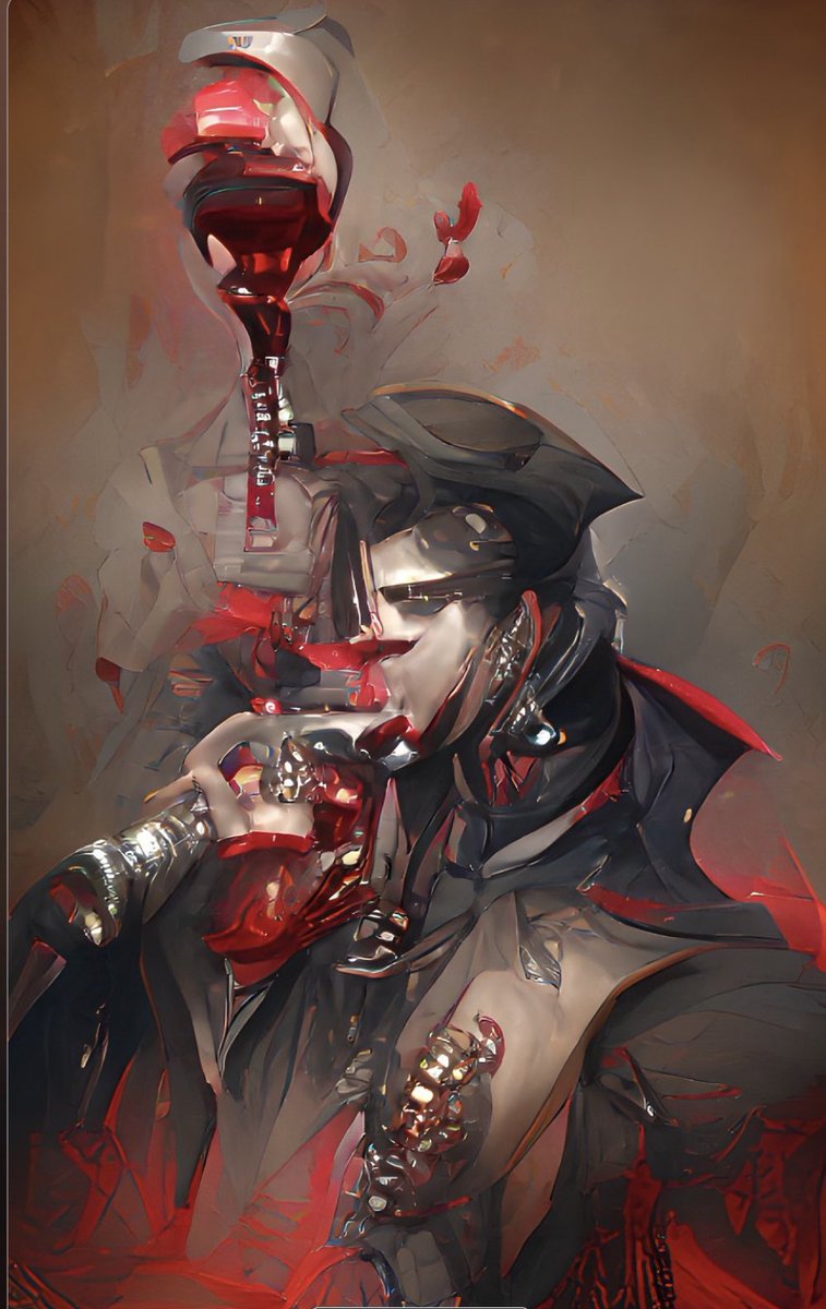 Harvey5277's tweet photo. @midnightclash Vampires are my favorite element whether it is a movie or a novel

Loneliness and arrogance are the cold side
Raising the bloodthirsty golden cup is like a declaration of victory

Yield to all that I am 🩸🩸🩸 https://t.co/QmTz0fP0ws