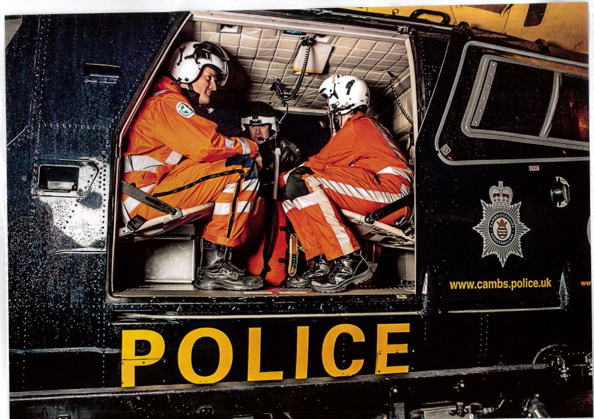 Magpas_Charity's tweet photo. In 1997 we entered a new partnership with Cambridgeshire Constabulary to use the police helicopter to respond to emergencies, & 2 years later became the first service in the region to provide a night-time helicopter emergency medical service, running until 2am.
#50yearsofMagpas https://t.co/7eBv75ekEu