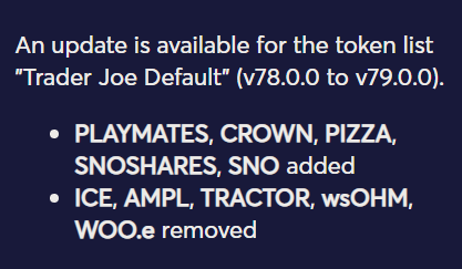 SnowyOwlFinance's tweet photo. Nice to see we are now whitelisted on @traderjoe_xyz! We look forward to growing alongside the amazing $JOE community https://t.co/Yh2rKPF2Wf