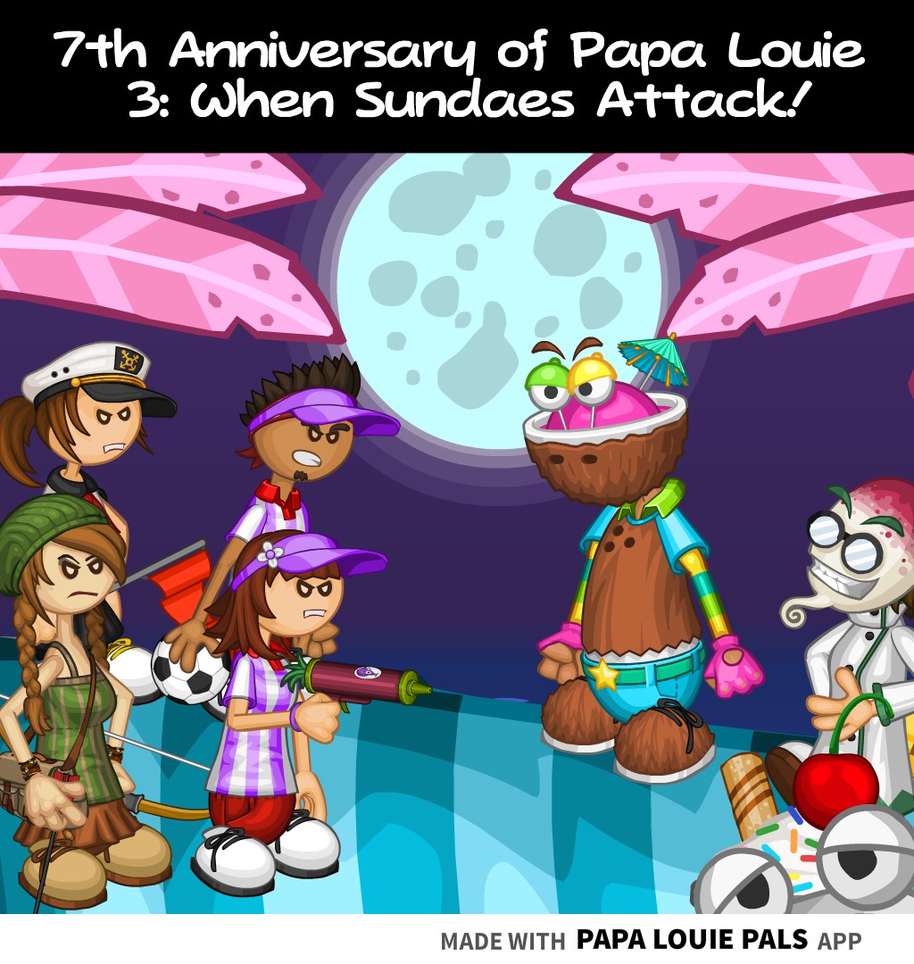 Papa Louie 2 – Papa Louie 4